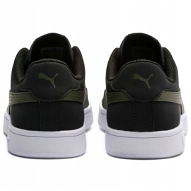Zapatillas de hombres Puma Smash v2 Buck negras 365160 05 negro caqui 3