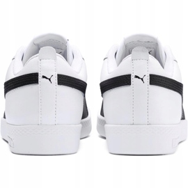 Zapatillas de mujeres Puma Smash Wns v2 L blanco-negro 365208 01 4