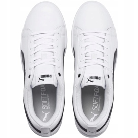 Zapatillas de mujeres Puma Smash Wns v2 L blanco-negro 365208 01 1