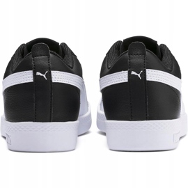 Zapatillas de mujeres Puma Smash Wns v2 L negras 365208 02 blanco negro 4