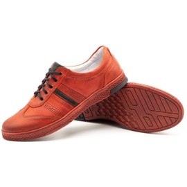 Joker Zapato casual piel hombre S21 / 2 rojo 5