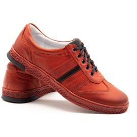Joker Zapato casual piel hombre S21 / 2 rojo 6