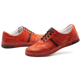 Joker Zapato casual piel hombre S21 / 2 rojo 8