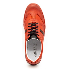 Joker Zapato casual piel hombre S21 / 2 rojo 10
