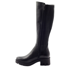 Botas negras Hit de la moda Arka 2938 negro 2