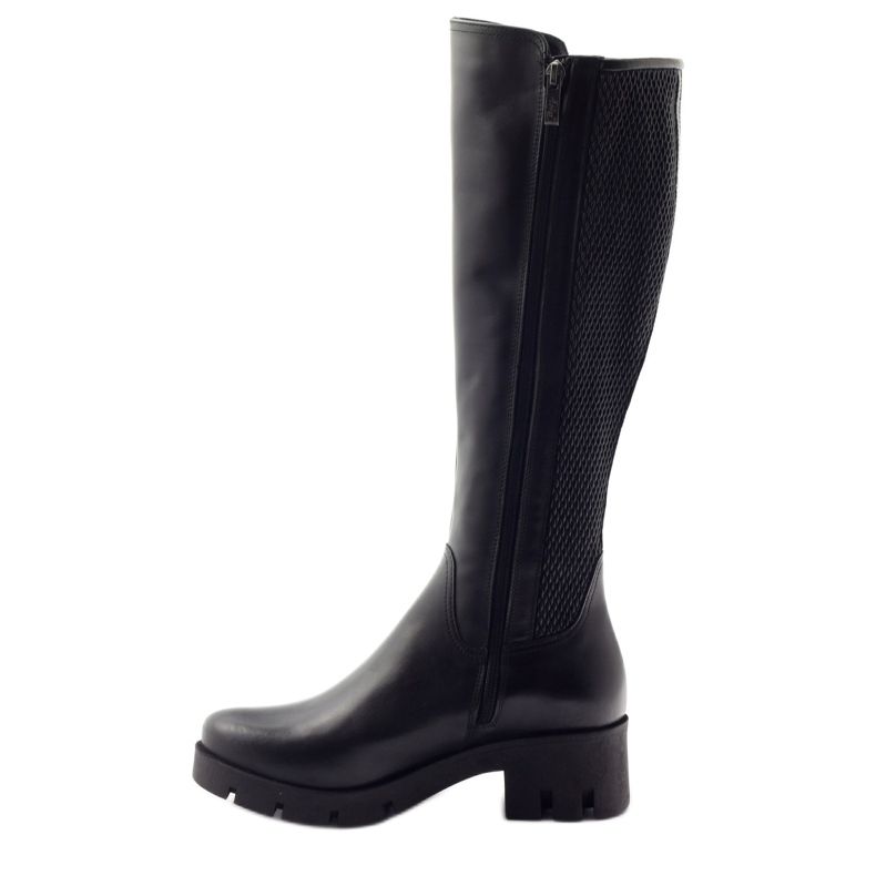 Botas negras Hit de la moda Arka 2938 negro 2