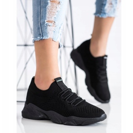 SHELOVET Calzado deportivo sin cordones negro 3
