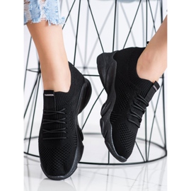 SHELOVET Calzado deportivo sin cordones negro 2