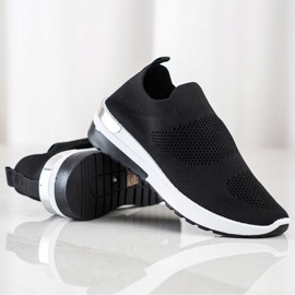 SHELOVET Zapatillas sin cordones negro 1