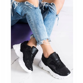 SHELOVET Zapatillas Casual Negras negro 1