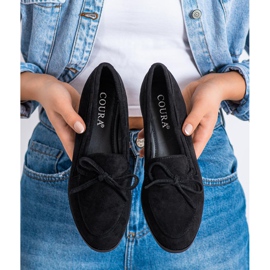 Coura Mocasines clásicos negro 3
