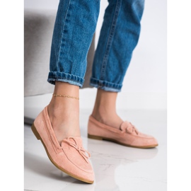 Coura Mocasines clásicos rosado 1