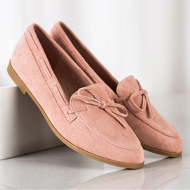 Coura Mocasines clásicos rosado 2