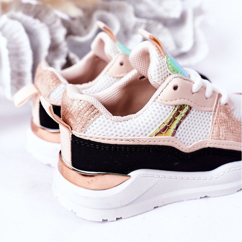 Zapatillas Deportivas Infantiles Zapatillas Deportivas Negro-Rosa Game Time blanco rosado 1