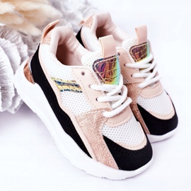 Zapatillas Deportivas Infantiles Zapatillas Deportivas Negro-Rosa Game Time blanco rosado 2