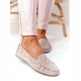 Mocasines Ante Sergio Leone MK722 Beige 2