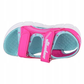 Skechers C-Flex Sandal-Star Zoom Jr 86980N-HPMT azul rosado 2