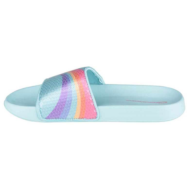 Skechers Sunny Slides-Dreamy Steps Jr 86994L-LBMT azul 1 Skechers Sunny Slides-Dreamy Steps Jr 86994L-LBMT azul 1