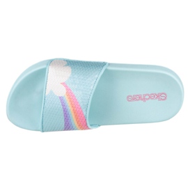 Skechers Sunny Slides-Dreamy Steps Jr 86994L-LBMT azul 2 Skechers Sunny Slides-Dreamy Steps Jr 86994L-LBMT azul 2