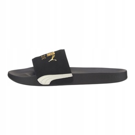 Zapatillas Puma Leadcat Ftr Suede Classic negras 372277 01 negro dorado 2