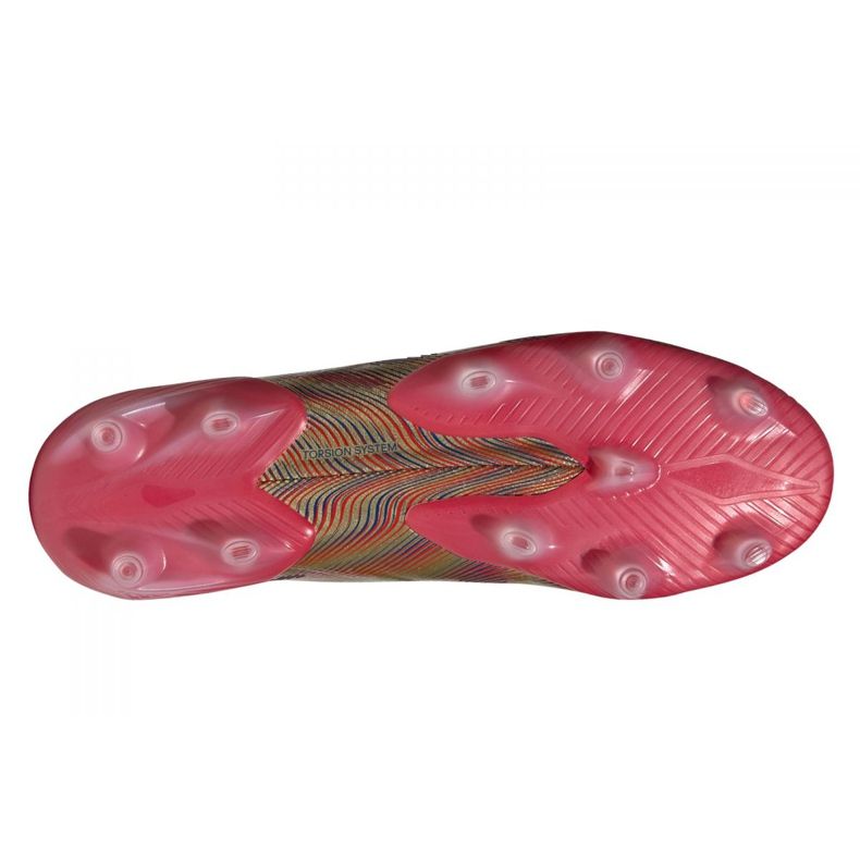 Botas de fútbol adidas Nemeziz.1 Fg M FY0758 gris/plata, oro dorado 2