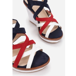 Vices Mordazas BL293-SS21-50-azul marino blanco rojo 2
