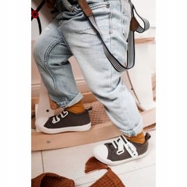 EVE Zapatillas Infantiles Con Velcro Gris Novedades 11