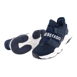Calzado juvenil befado 516Q065 azul marino 3