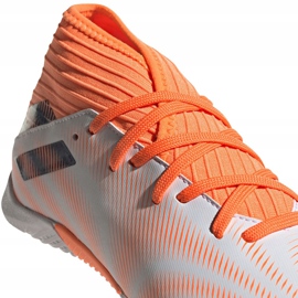 Botas de fútbol adidas Nemeziz.3 In Jr FW7354 multicolor naranja 4