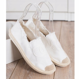 SHELOVET Alpargatas Textiles blanco 3