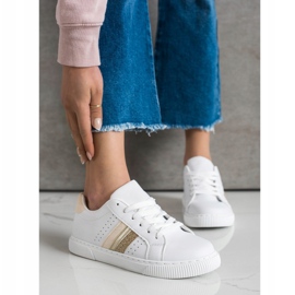Marquiz Calzado deportivo de moda blanco 3