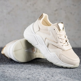 SHELOVET Zapatillas con estilo marrón 1