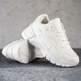 SHELOVET Zapatillas Casual Blancas blanco 2