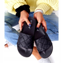 PS1 Pantuflas de Goma Negra para Mujer Let's Swim negro 2 PS1 Pantuflas de Goma Negra para Mujer Let's Swim negro 2
