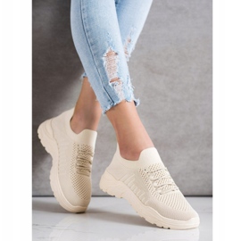 Sweet Shoes Zapatillas casual sin cordones beige 2