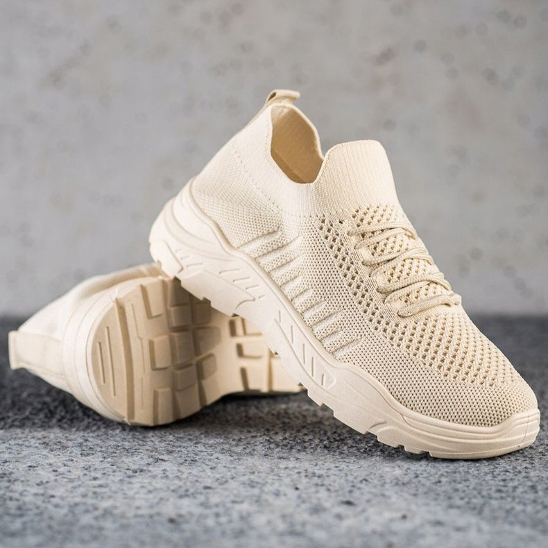 Sweet Shoes Zapatillas casual sin cordones beige 1