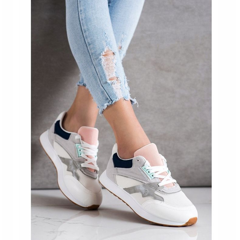 SHELOVET Zapatos deportivos coloridos multicolor 2