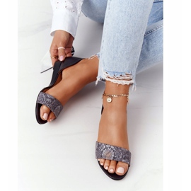 Sandalias Piel Maciejka 1971-59 Negra y Gris beige marrón negro 5