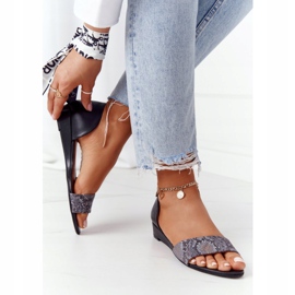 Sandalias Piel Maciejka 1971-59 Negra y Gris beige marrón negro 4