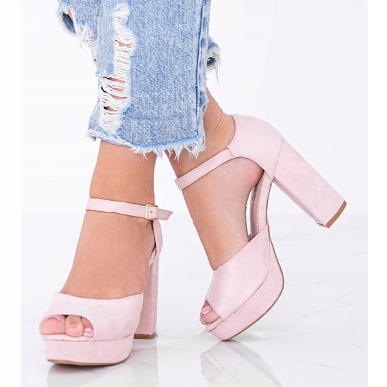 Sandalias beige en la plataforma Swing 1 Sandalias beige en la plataforma Swing 1