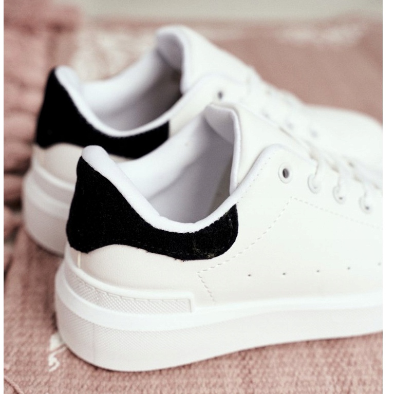 FRROCK Deportivas Juveniles Infantiles Bilbo Blancas blanco negro 3