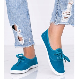 Zapatillas de mujer mesa turquesa verde 1