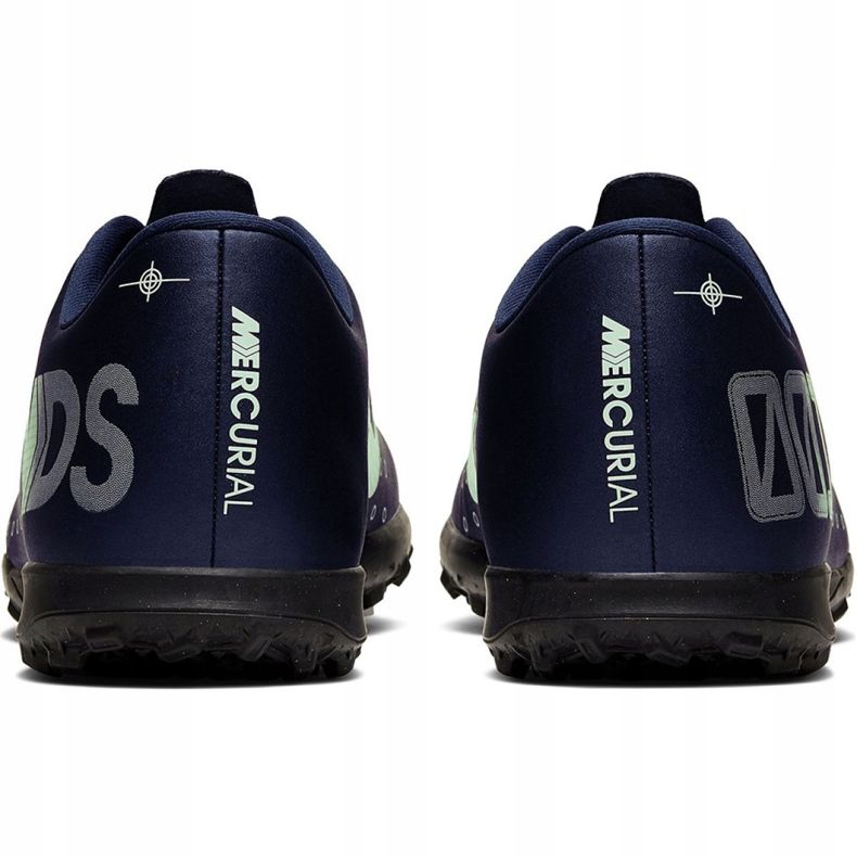 Zapatillas de fútbol Nike Mercurial Vapor 13 Club Mds Tf M CJ1305-401 azul marino 4