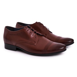 Bednarek Polish Shoes Pantuflas Hombre Piel Bednarek 804 Marrón Oscuro 1