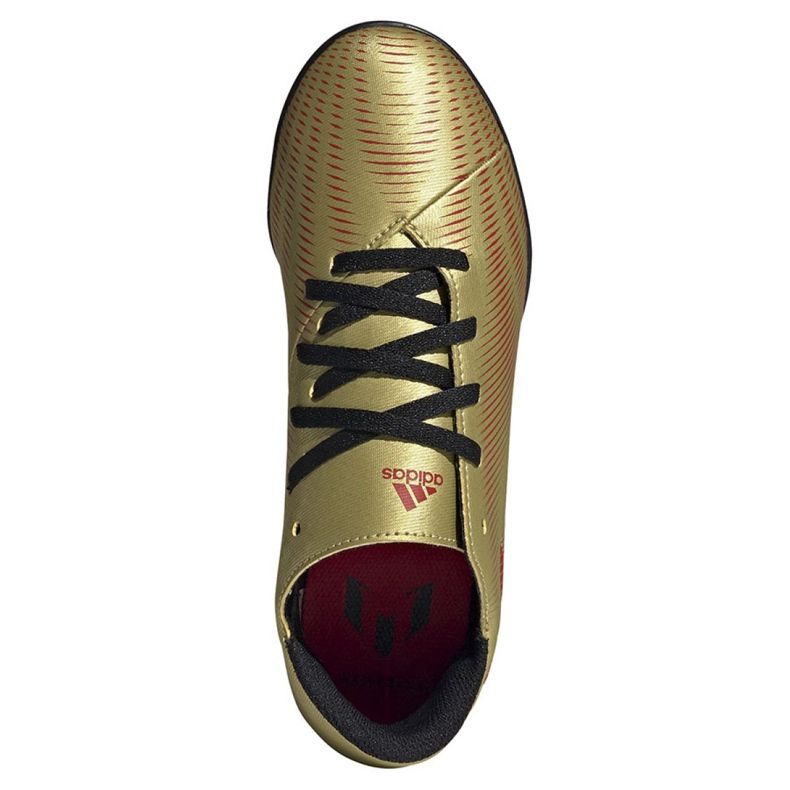 Zapatos adidas Nemeziz Messi .4 Tf Jr FY0812 dorado dorado 2