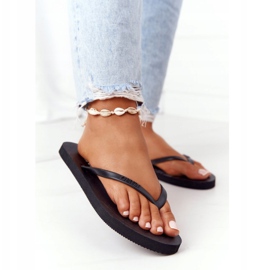 Chanclas de mujer Big Star FF274A309 Negro 4