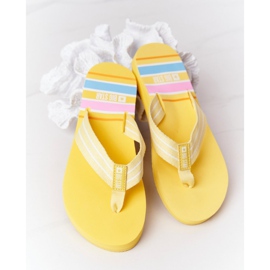 Chanclas de Mujer Big Star HH274A055 Amarillo 6