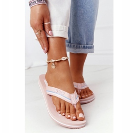 Chanclas de mujer Big Star HH274A060 Pink rosado 2