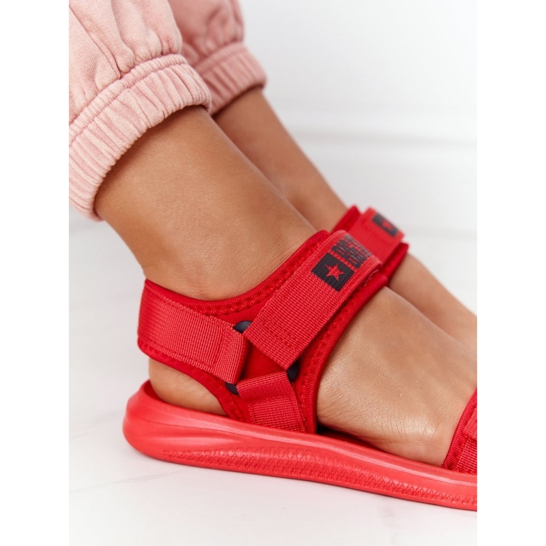 Sandalias deportivas de mujer Big Star HH274A027 Rojo 2