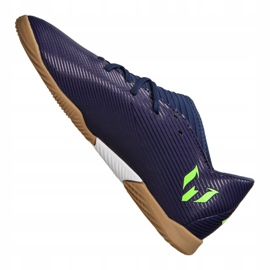 Zapatillas Adidas Nemeziz Messi 19.3 In Jr EF1815 azul azul 1